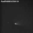 Animace komety PanSTARRS C/2011 L4