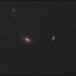 M 81 (nizko nad horizontem, Photoline 80)